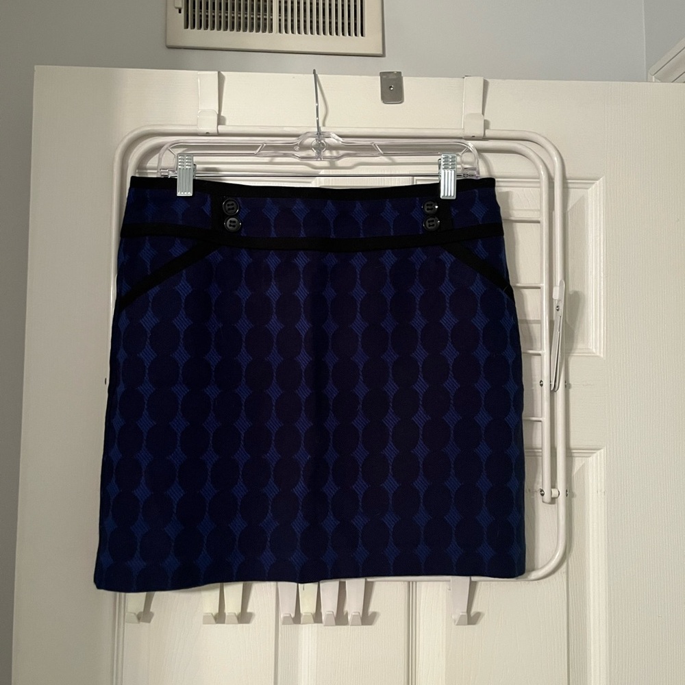 Forenza Blue and Black Mini Skirt